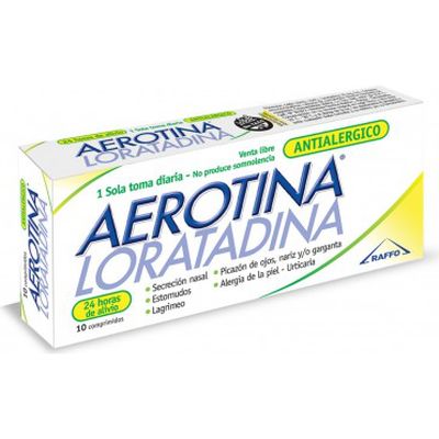 Loratadina Aerotina (10 mg) 10 Unidades