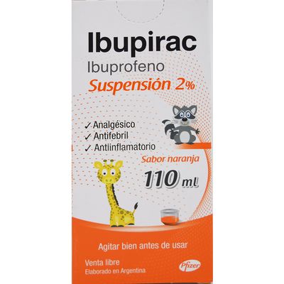 Ibupirac 2% Suspension 110 ml