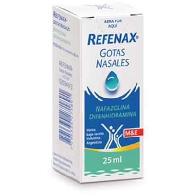 Gotas Nasales Refenax M&E 25 ml