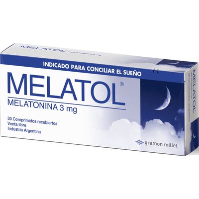 Facilitador Del Sue▒o Melatol (30 Comprimidos) 1 Unidades