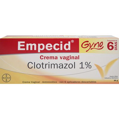 Empecid Gyno Crema 35 gr 6 Aplicadores Descartables
