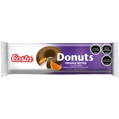 Galleta Bitter Naranja Donuts 100 G Costa