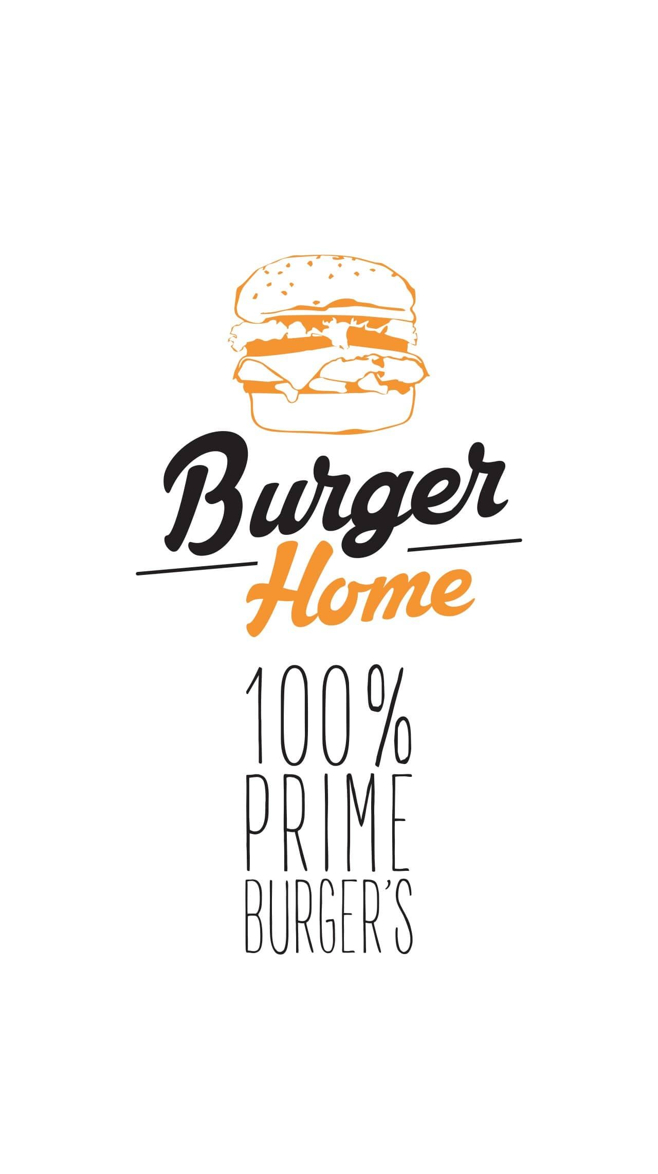 Logo de burger home