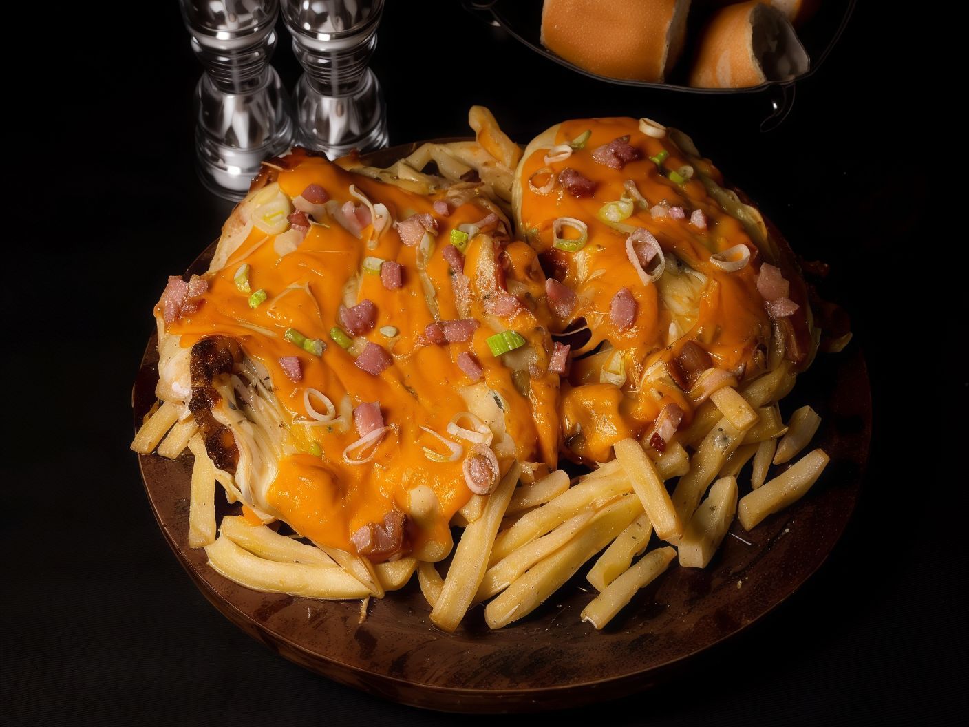 Pizzanesa de Cheddar y Panceta