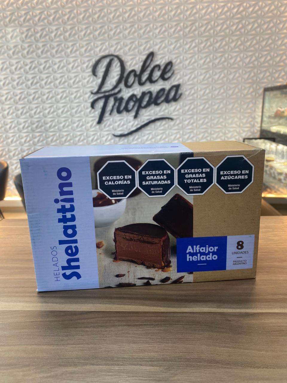 Caja de Alfajores Helados x 8 unidades