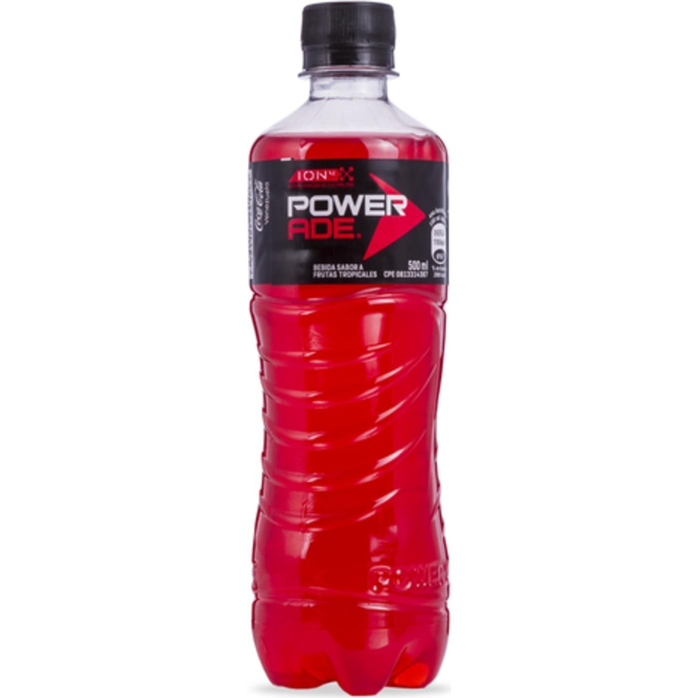 Powerade frutas topicales