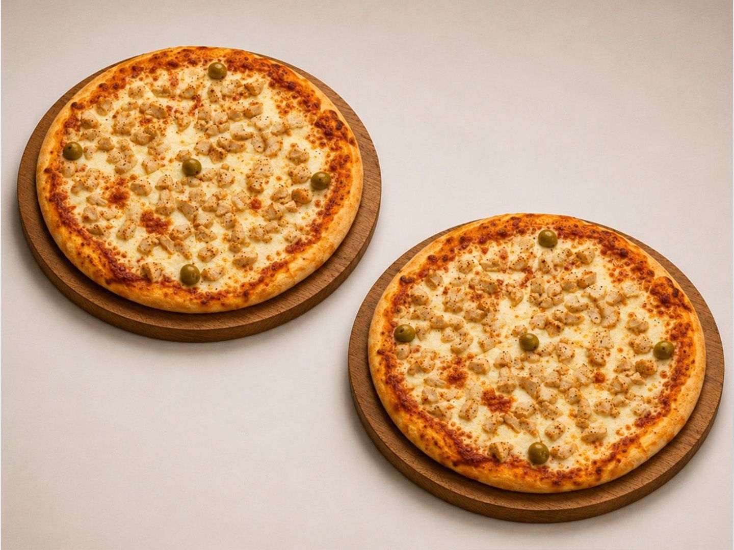 Combo - 2 pizzas de pollo