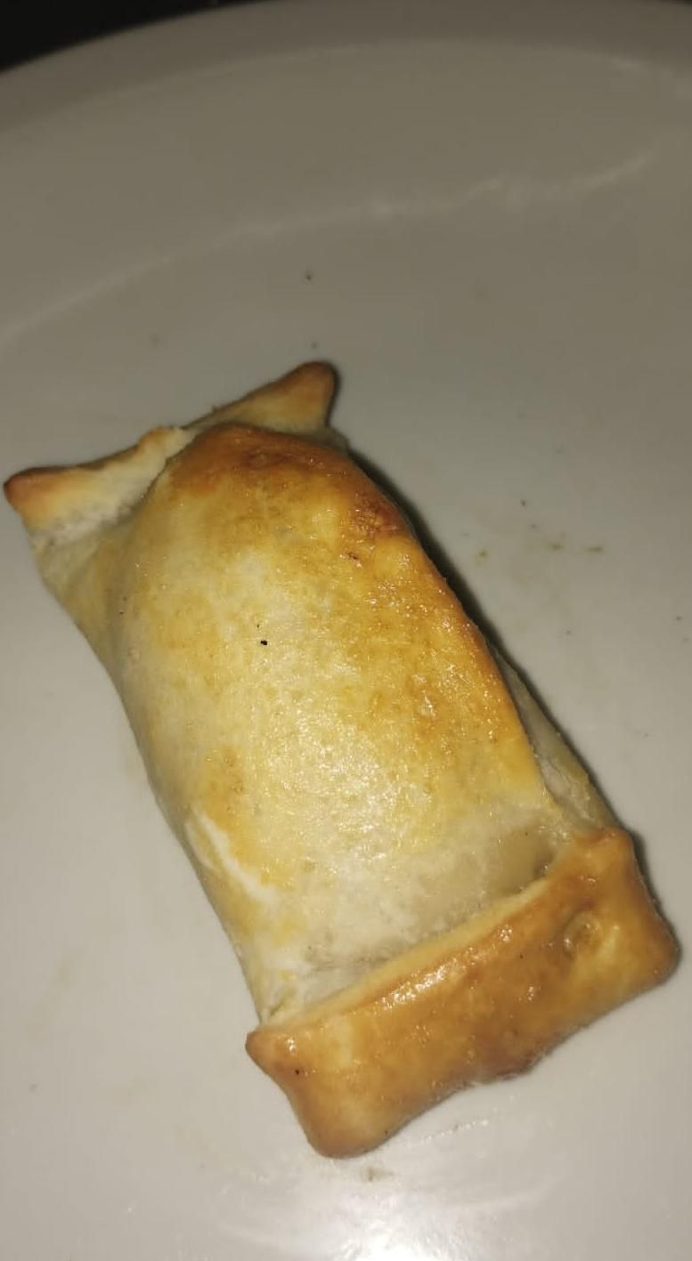 Empanada de panceta y champi.