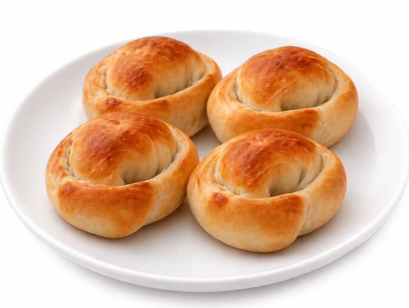 4 empanadas de jamón y queso