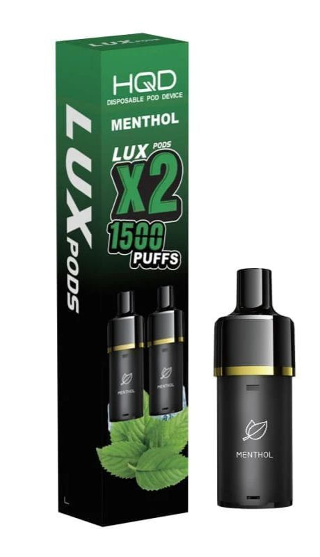 Hqd Lux Starter Kit Pod Menthol 1Und