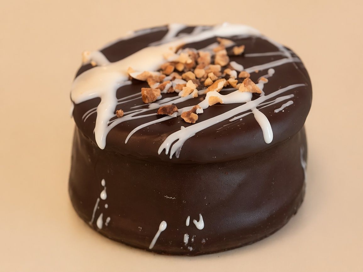 Alfajor chocolate negro