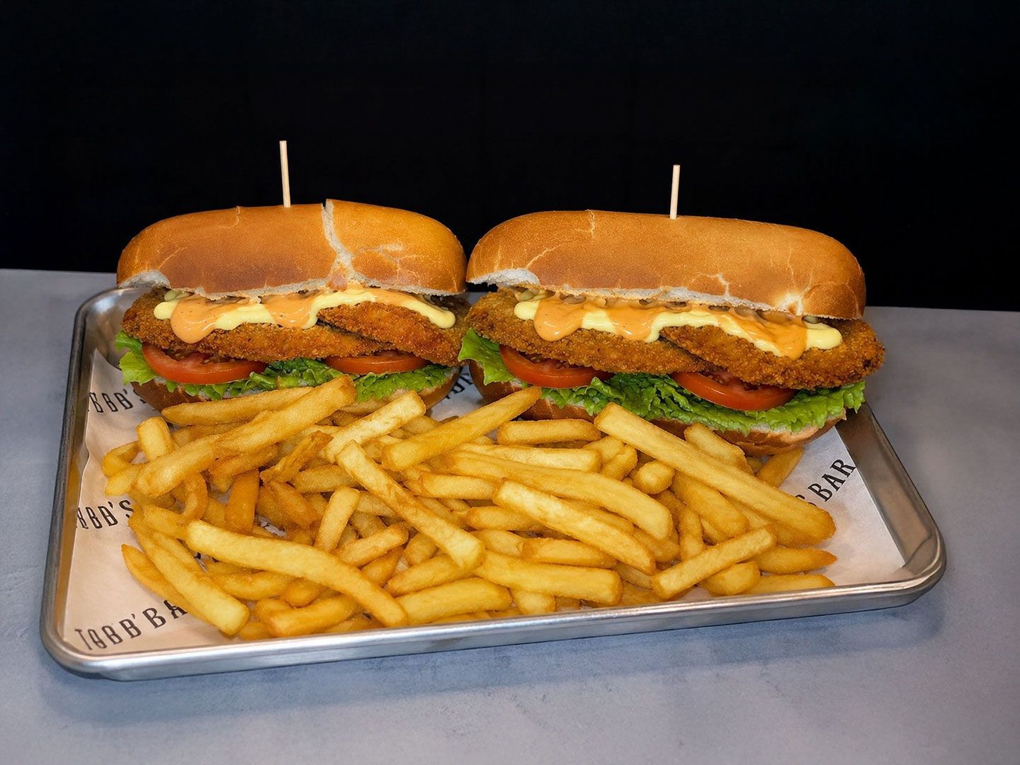 2x sándwich de milanesa
