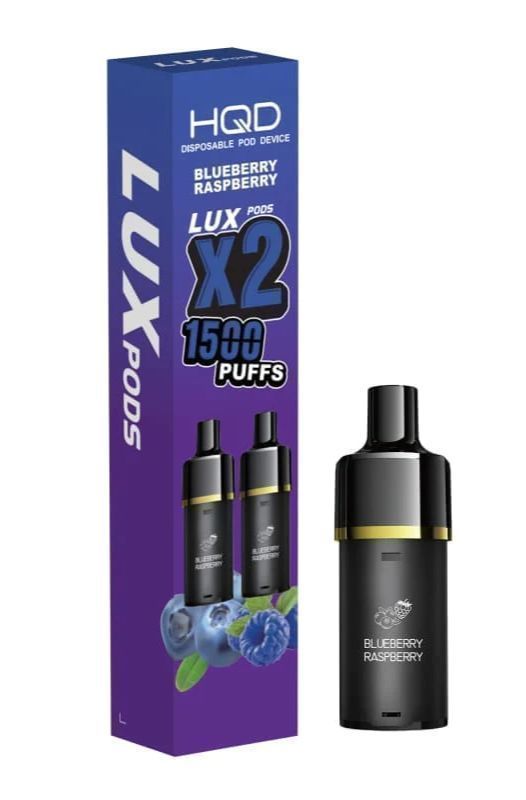 Hqd Lux Starter Kit Pod Blueberry Raspberry 1Und