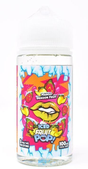 Iced Pop Mango Drag�N Fruit - 100 Ml 3 Mg