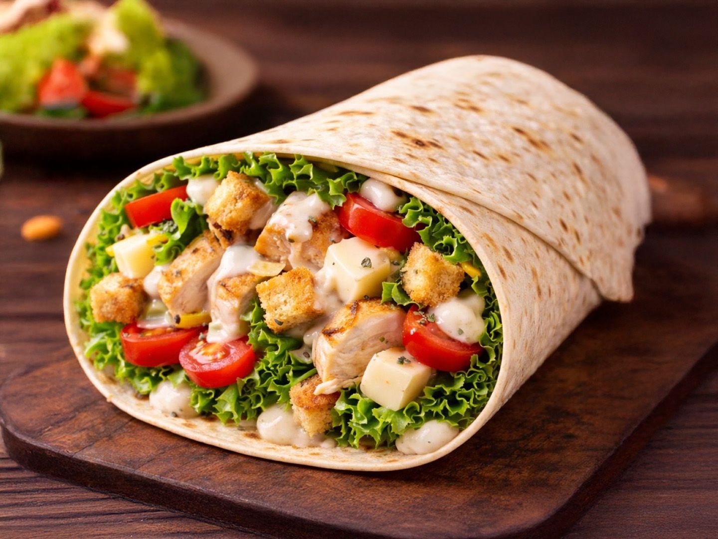 Wrap caesar