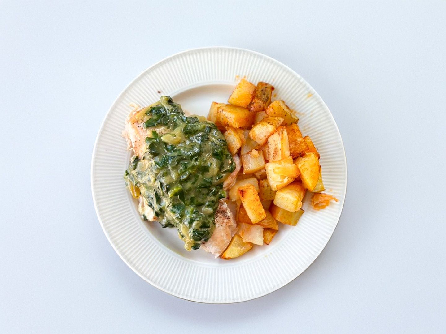 Pechuga de pollo y papas al horno