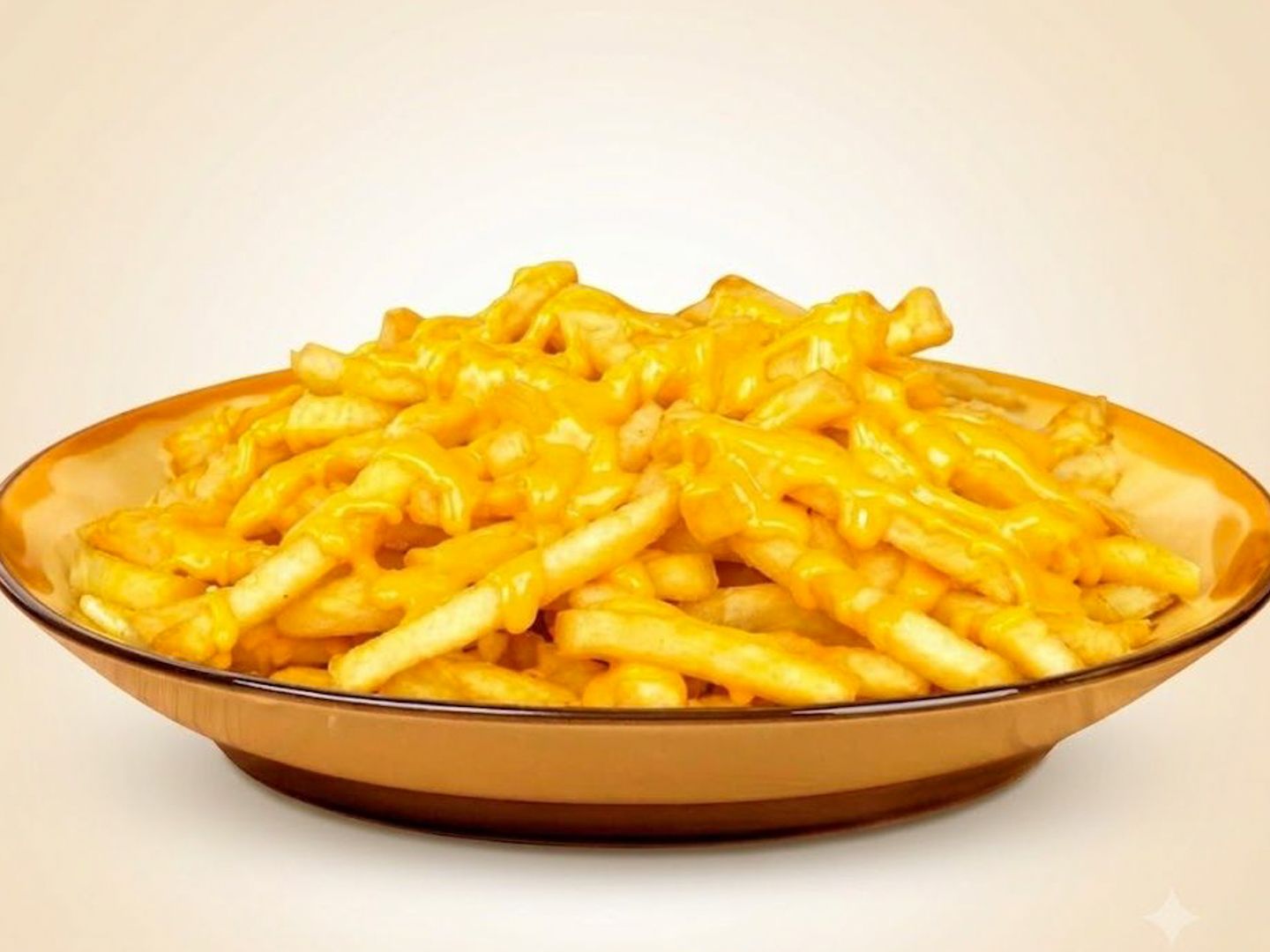 Papas con cheddar