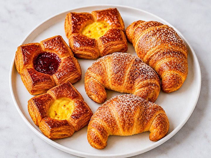 Facturas de manteca x3+ medialunas x3