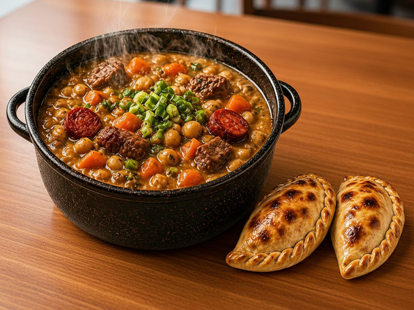 Locro tradicional +2 empanadas