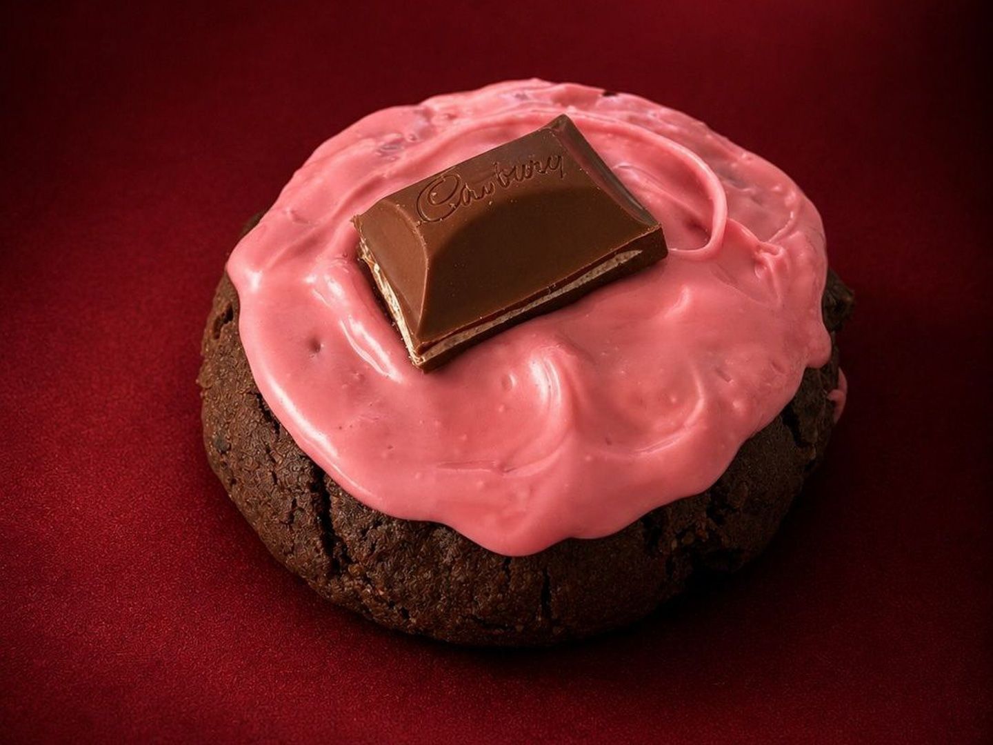 Cookie cadbury decorada