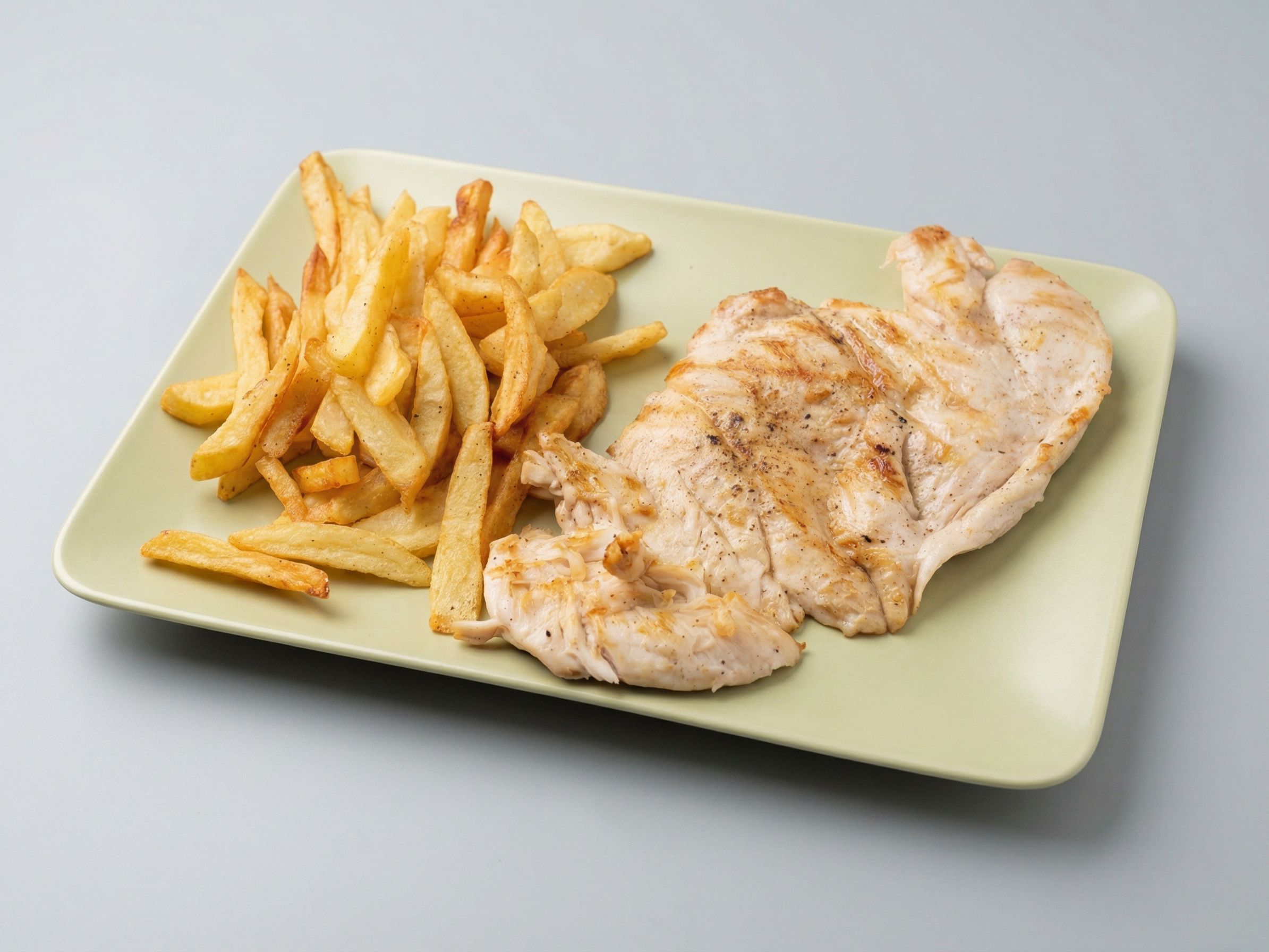 Pollo al grill + papas