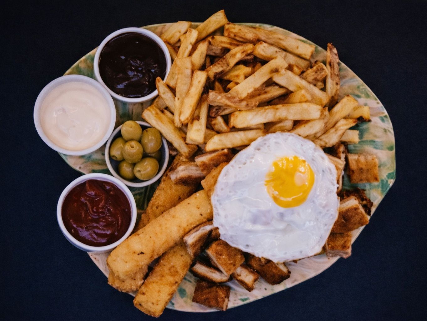 Picada milanesa de pollo