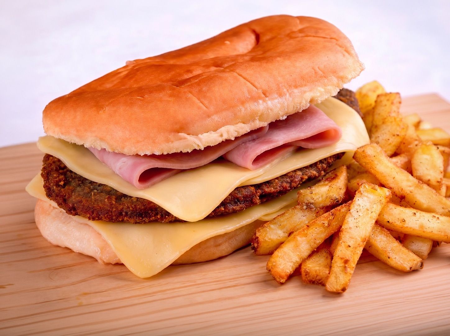 Sándwich de milanesa simple