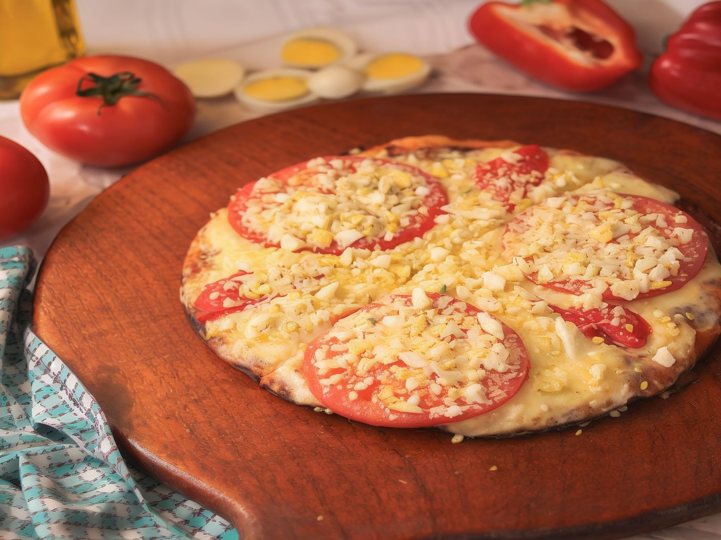 Pizza especial de la casa 4p