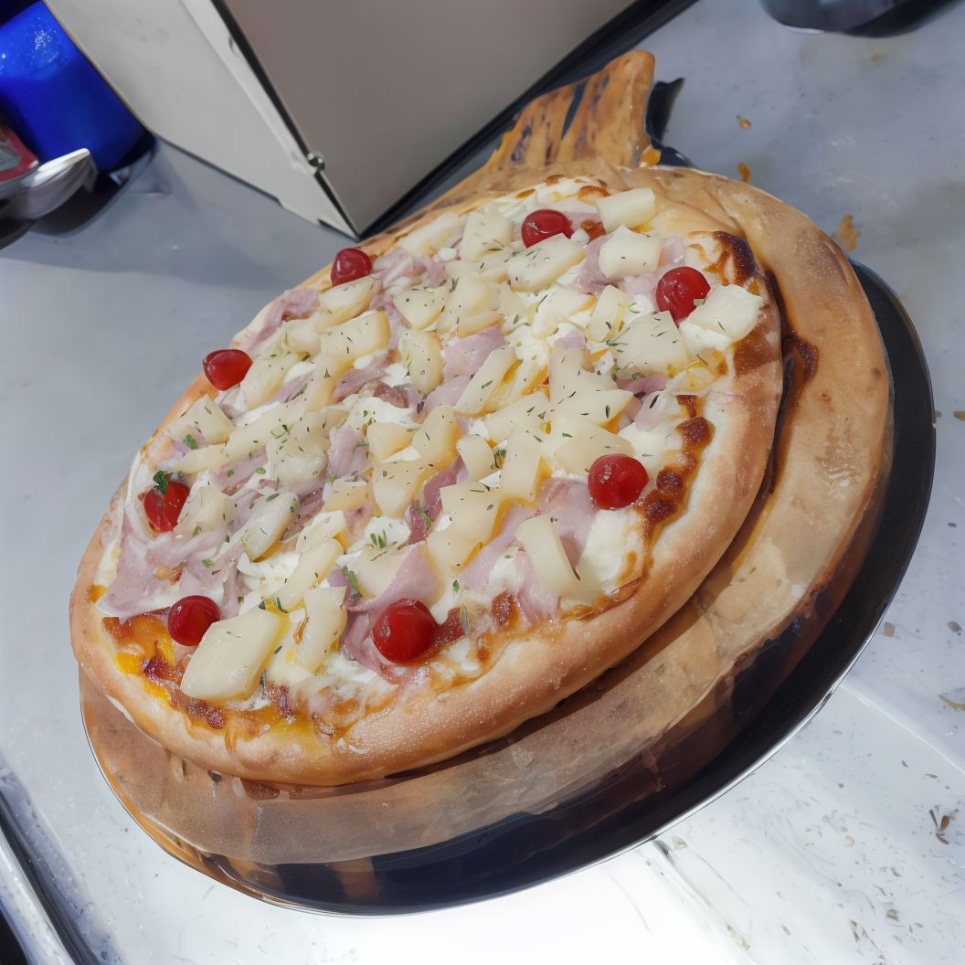 Pizzeta Hawaiana