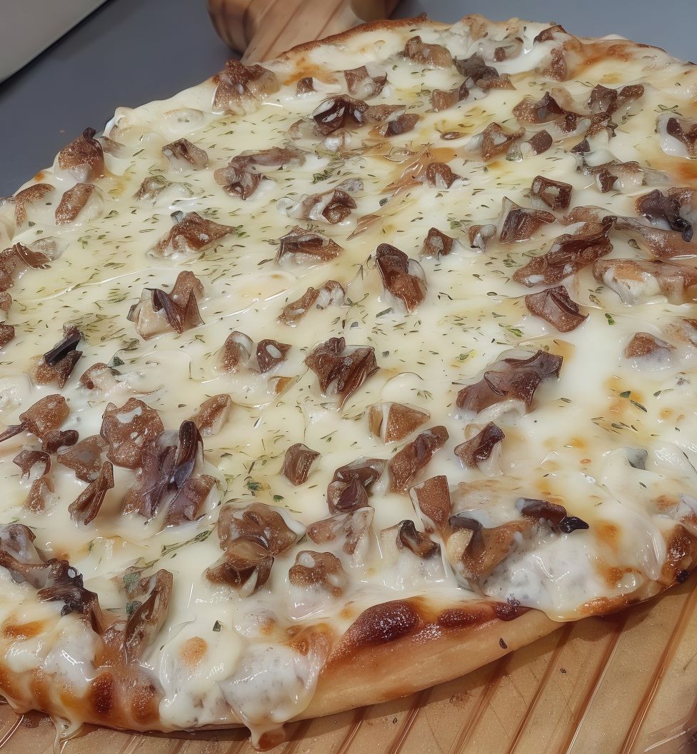 Pizza roquefort a la miel