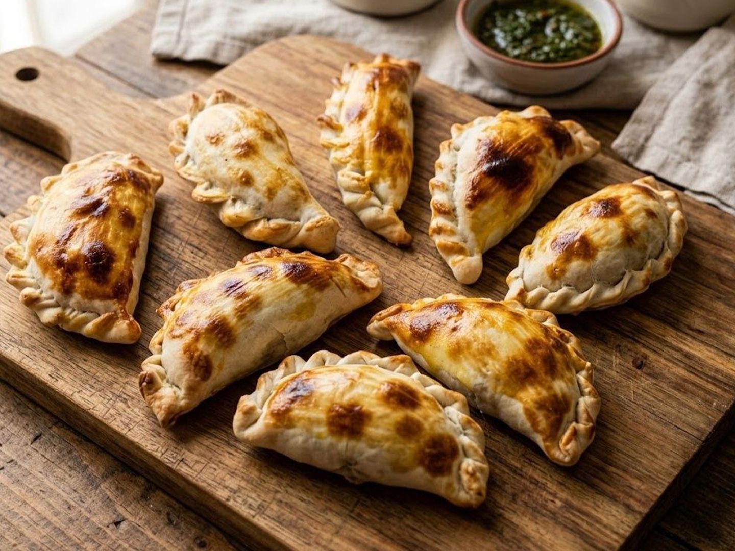 Empanadas de jamón y queso x6
