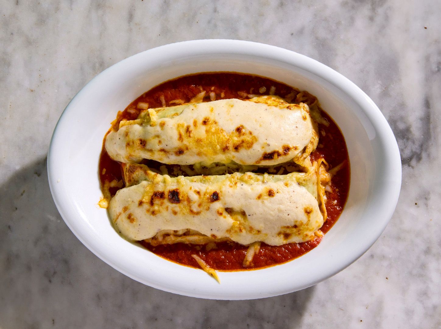Canelones de verdura y ricotta medianos