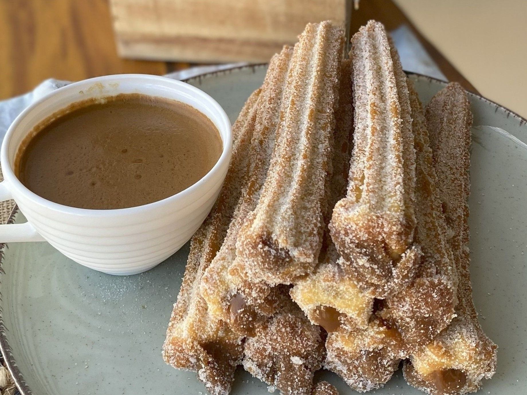 Churros de dulce de leche (12 unidades)