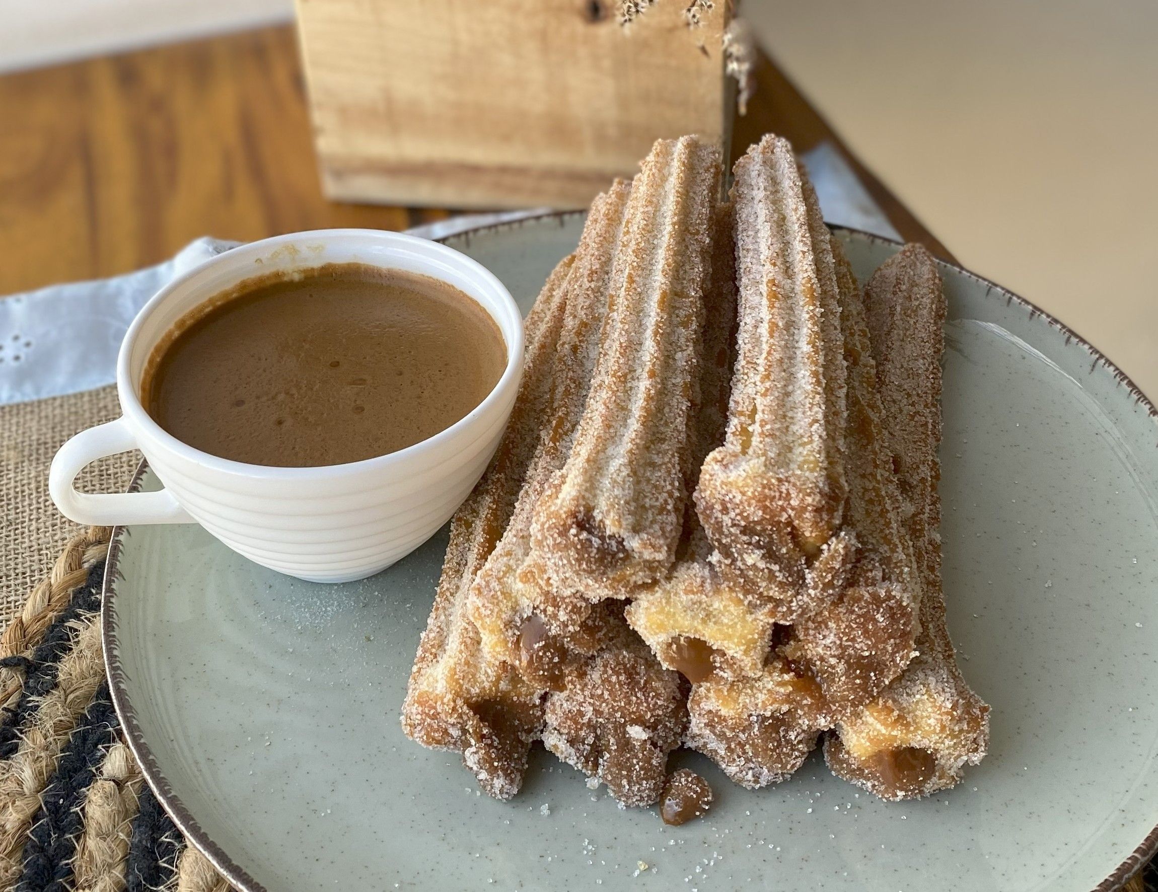 Churros de dulce de leche (3 unidades)