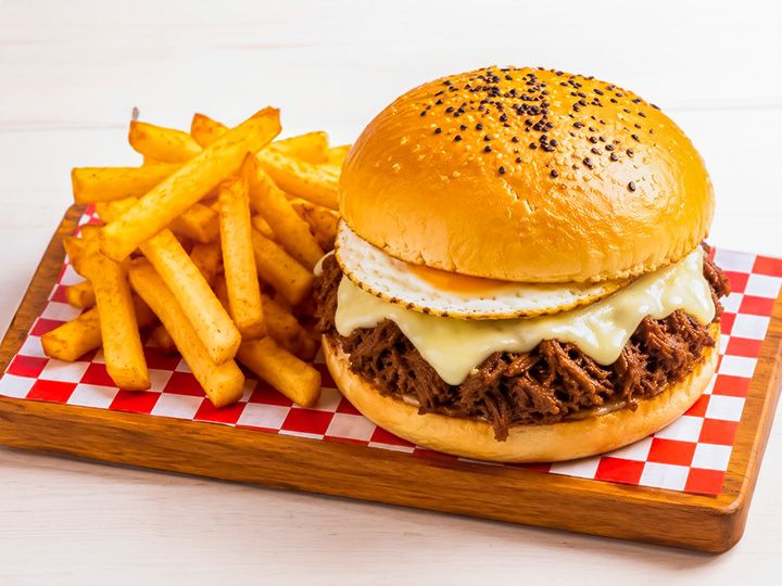 Hamburguesa bomba