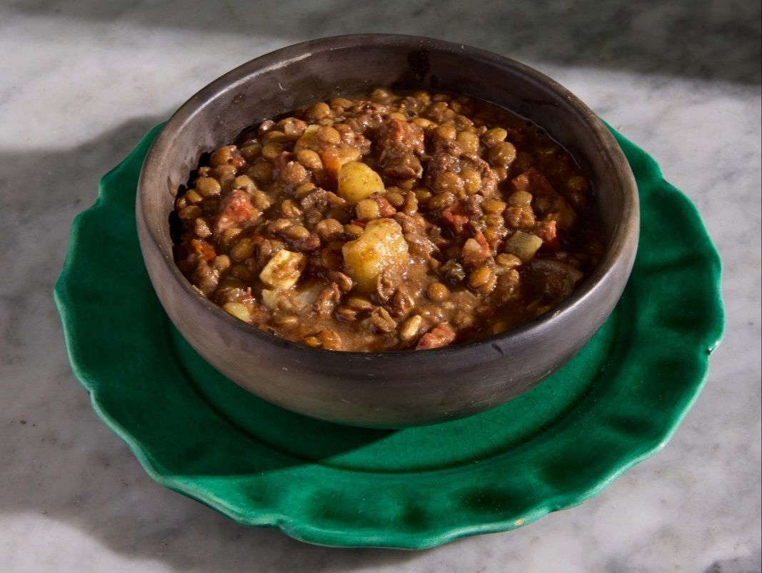 Guiso de lentejas