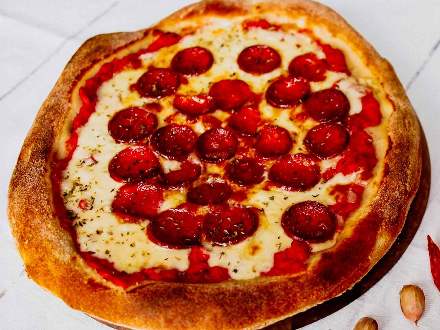 Pepperoni new york style