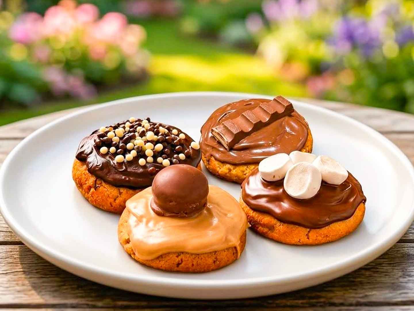 4 cookies decoradas a elección