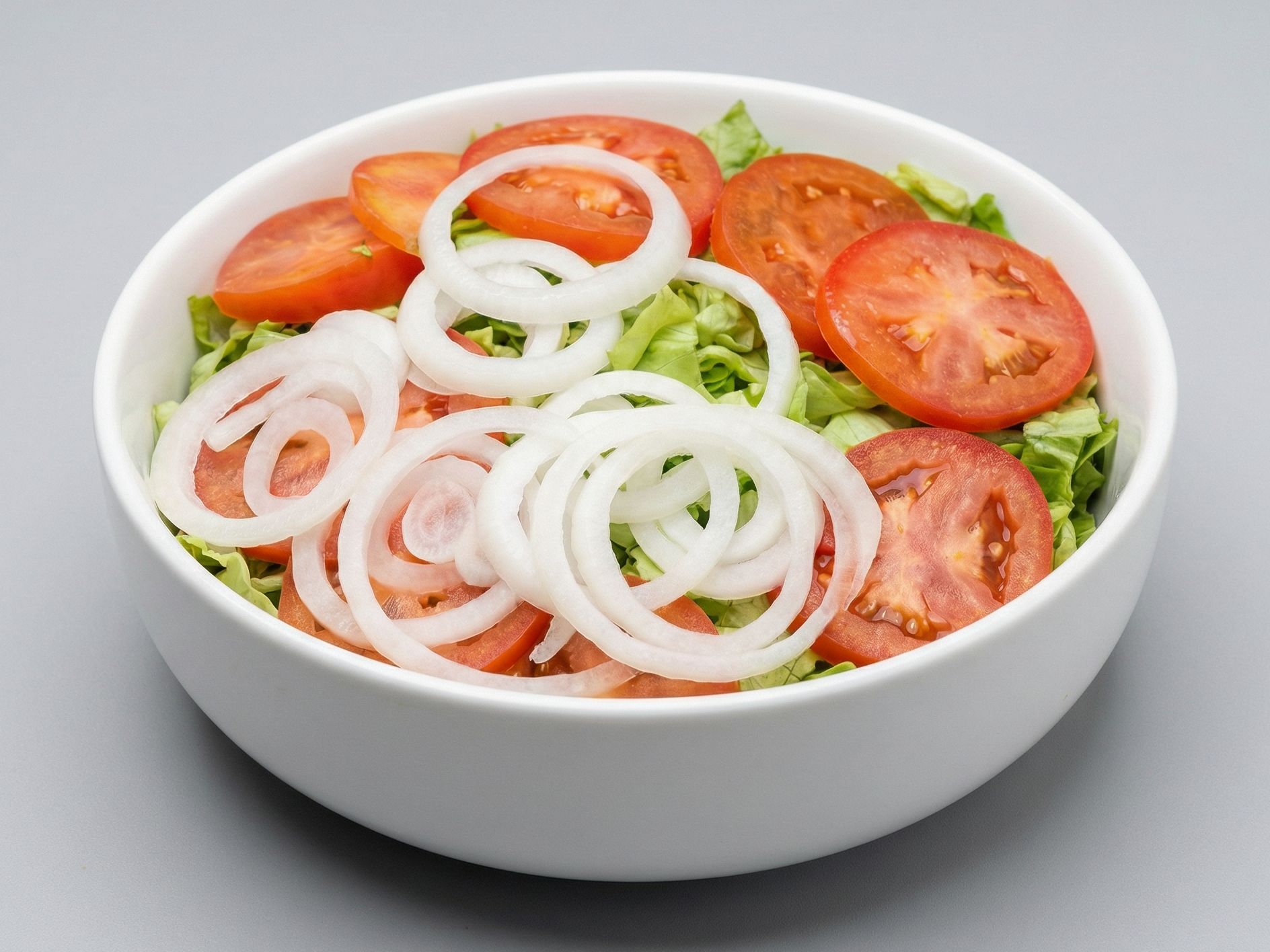 Ensalada simple mediana.