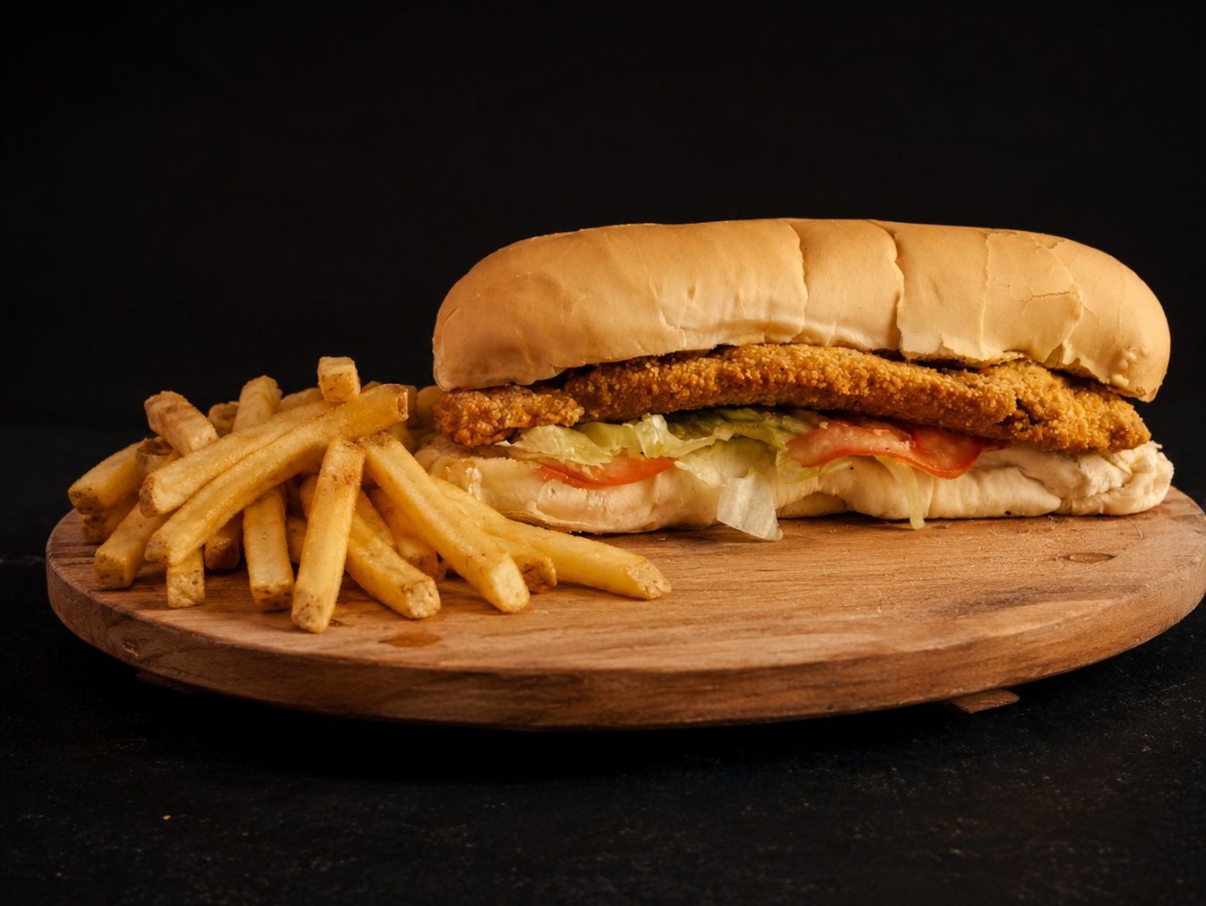 Sándwich de milanesa completo