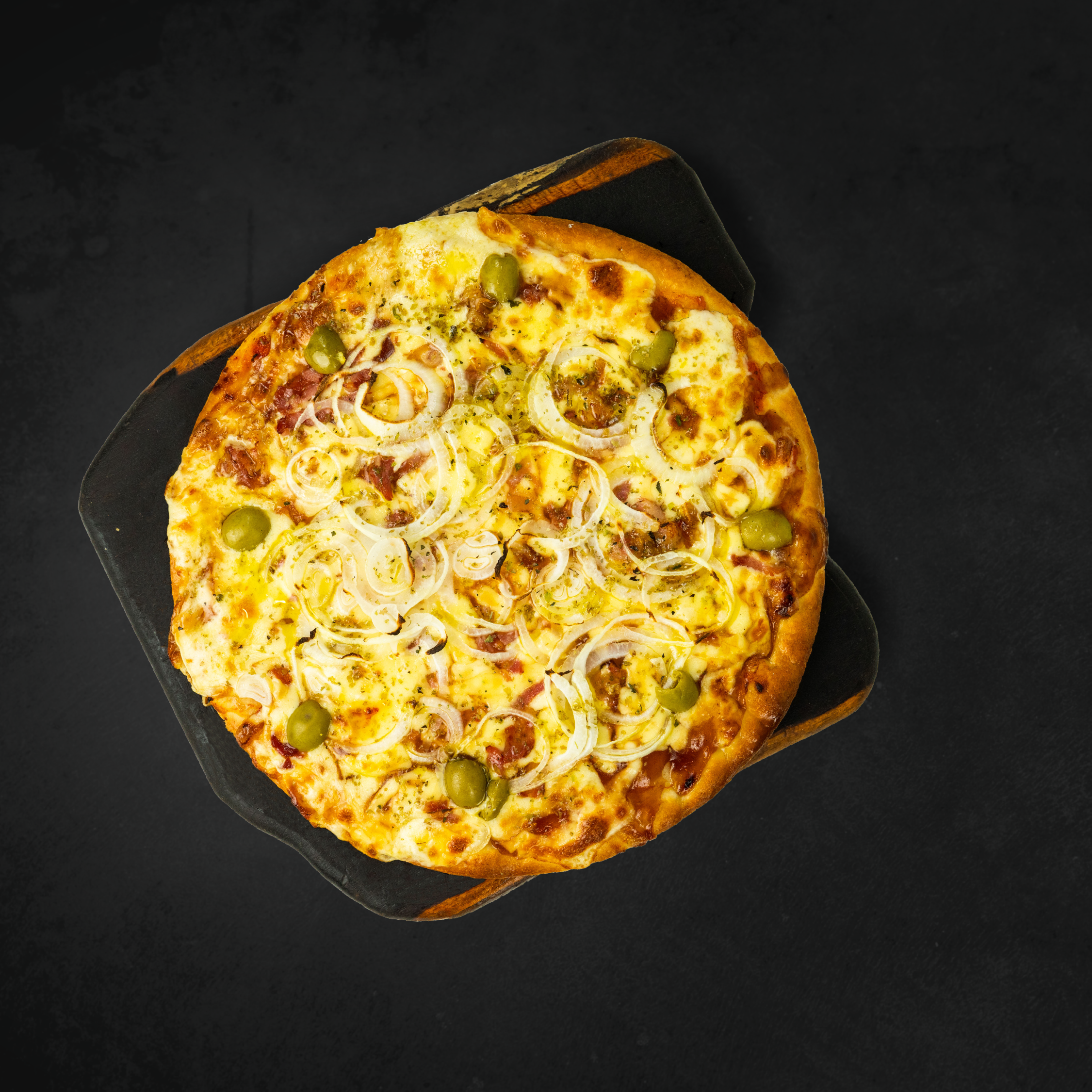Pizza de Bacon