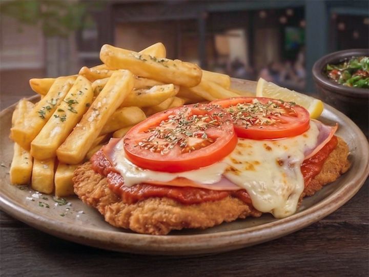 Milanesas a la napolitana