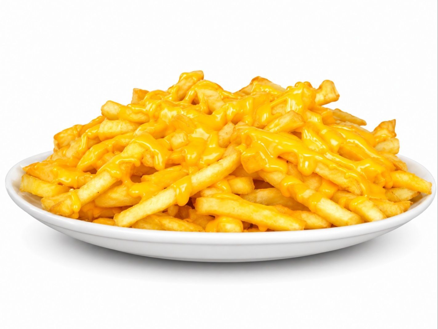 Papas con cheddar