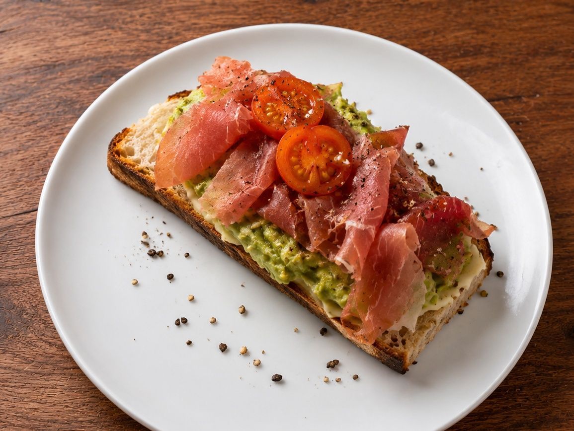 Avocado toast gourmet