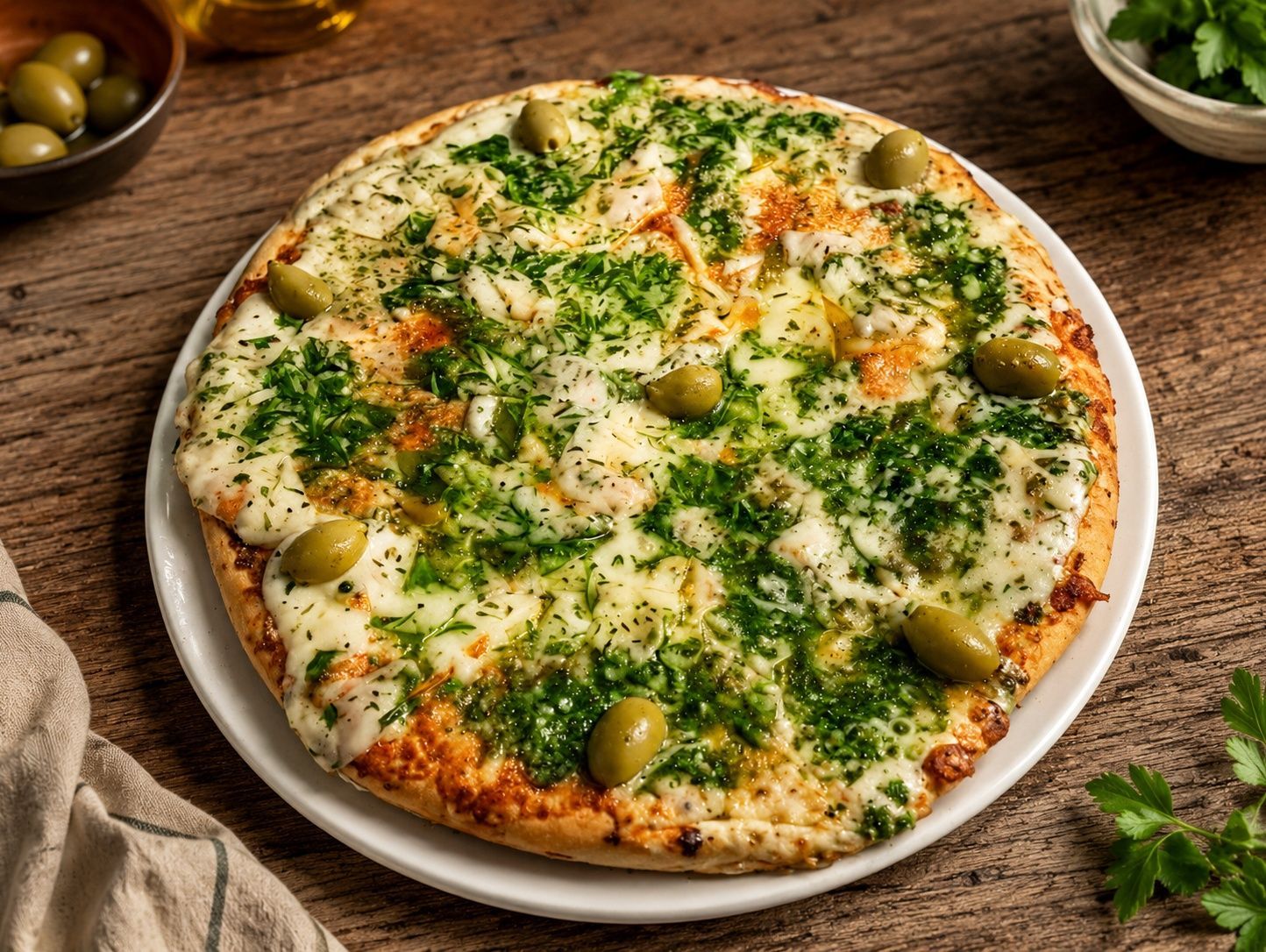 Pizza provenzal - 8 porciones