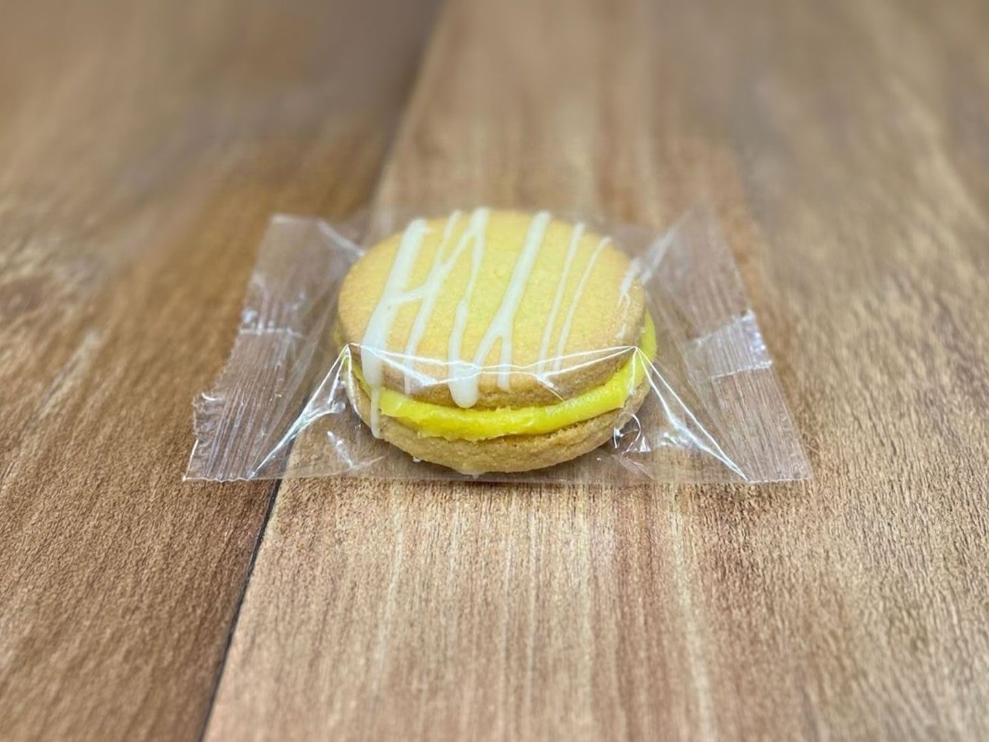 Alfajor de limón.