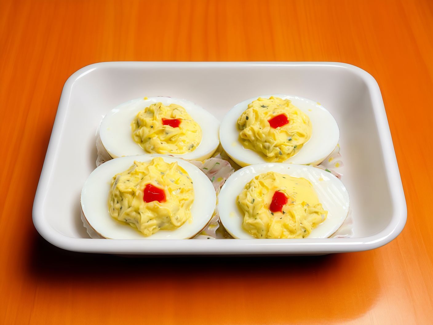 Huevos rellenos (4 unidades)