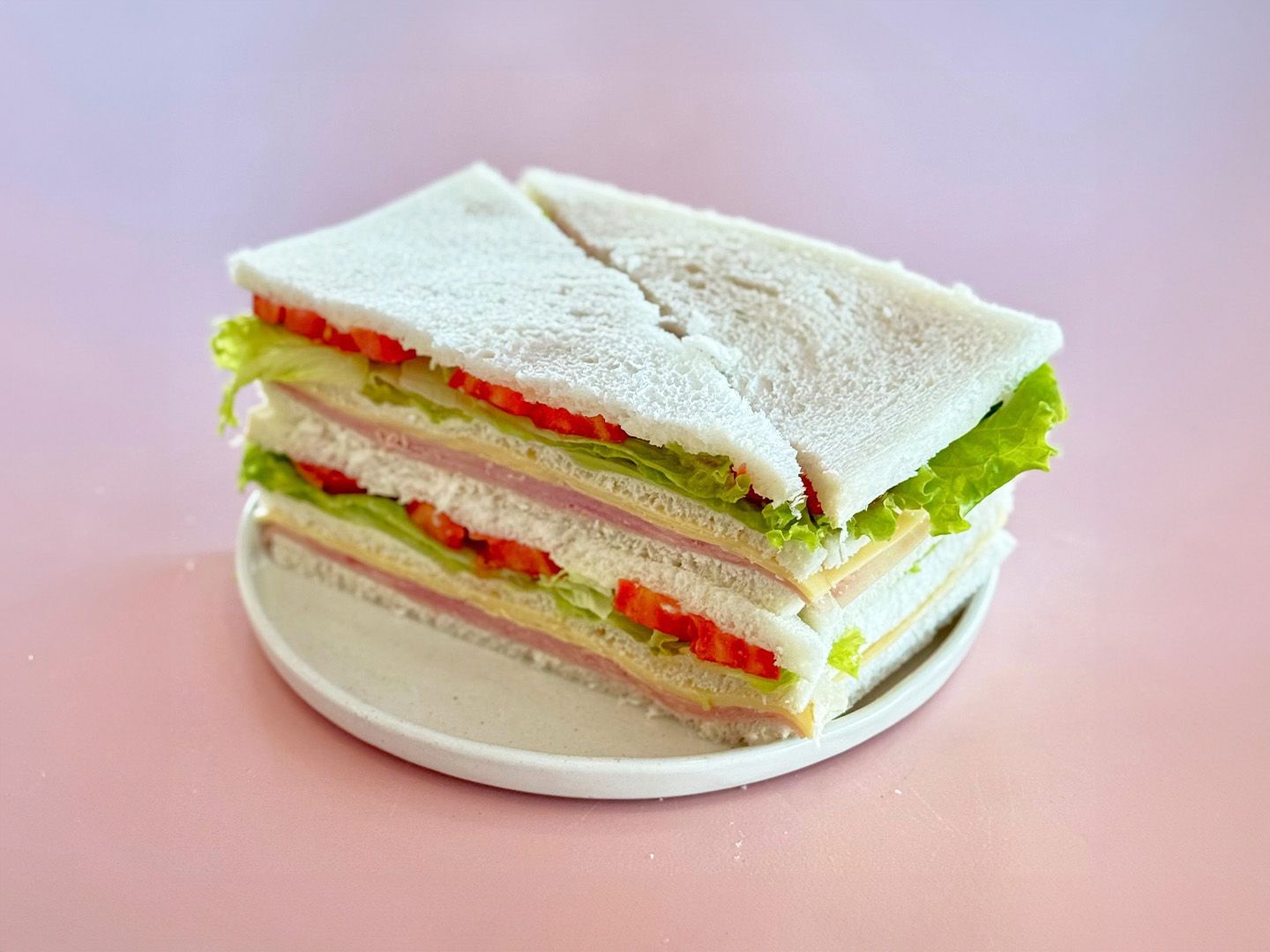 Sándwich miga triple x 4 un.