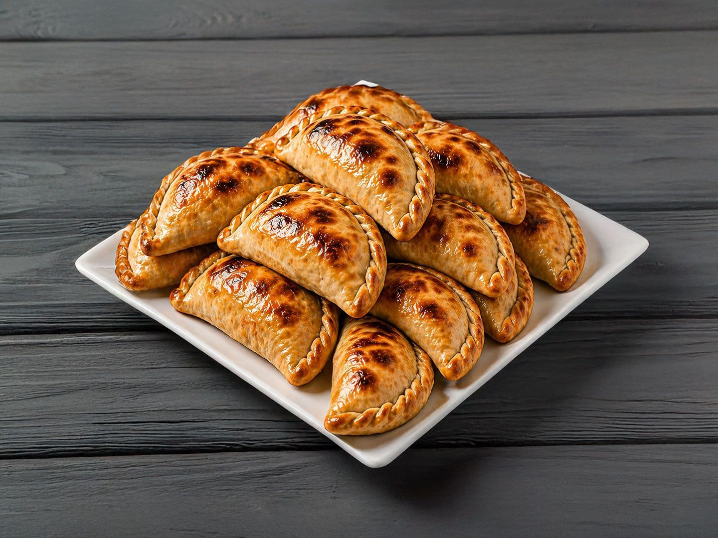 Empanadas de jamón y queso x4