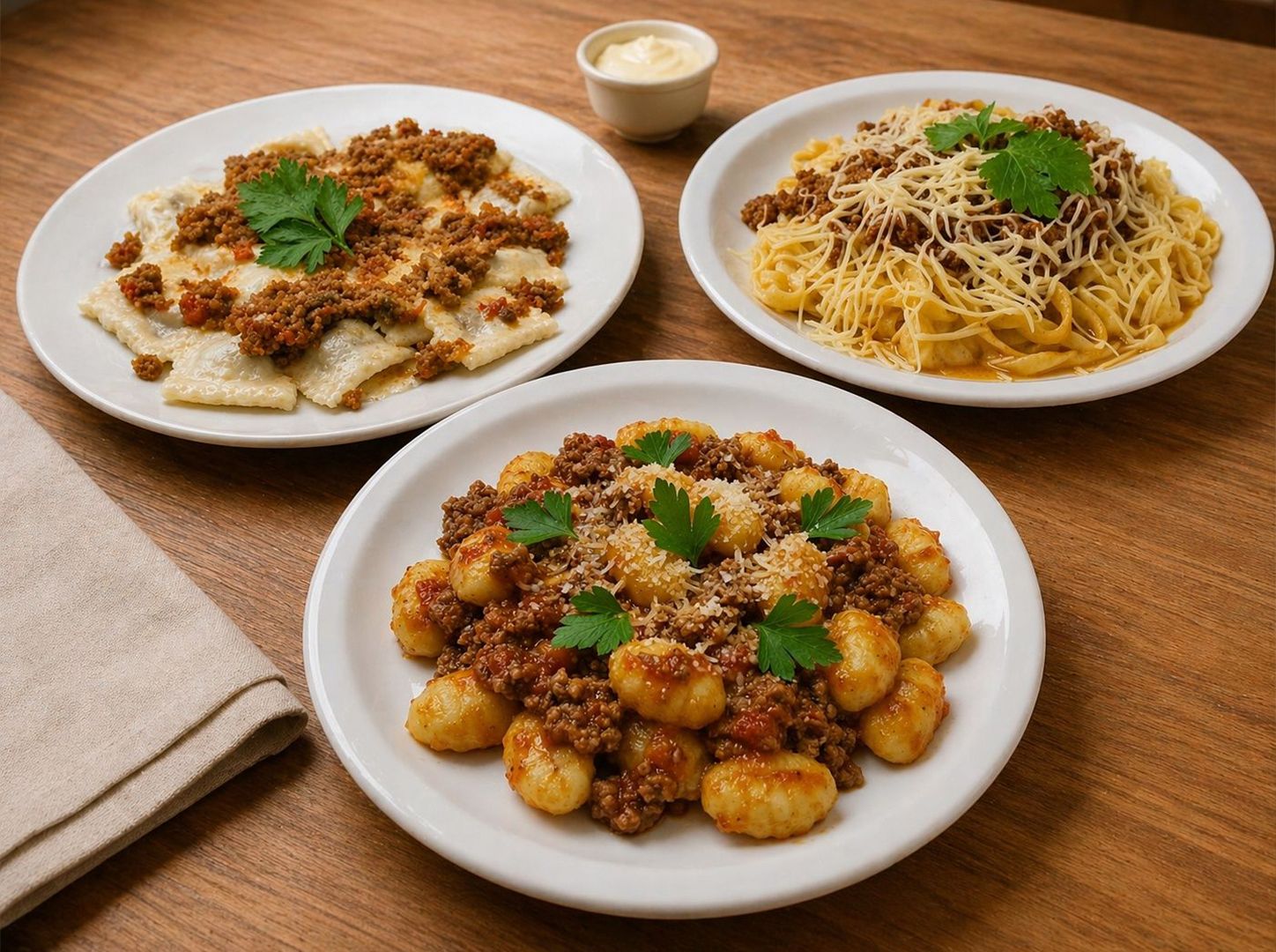 Pasta a elección c/ bolognesa